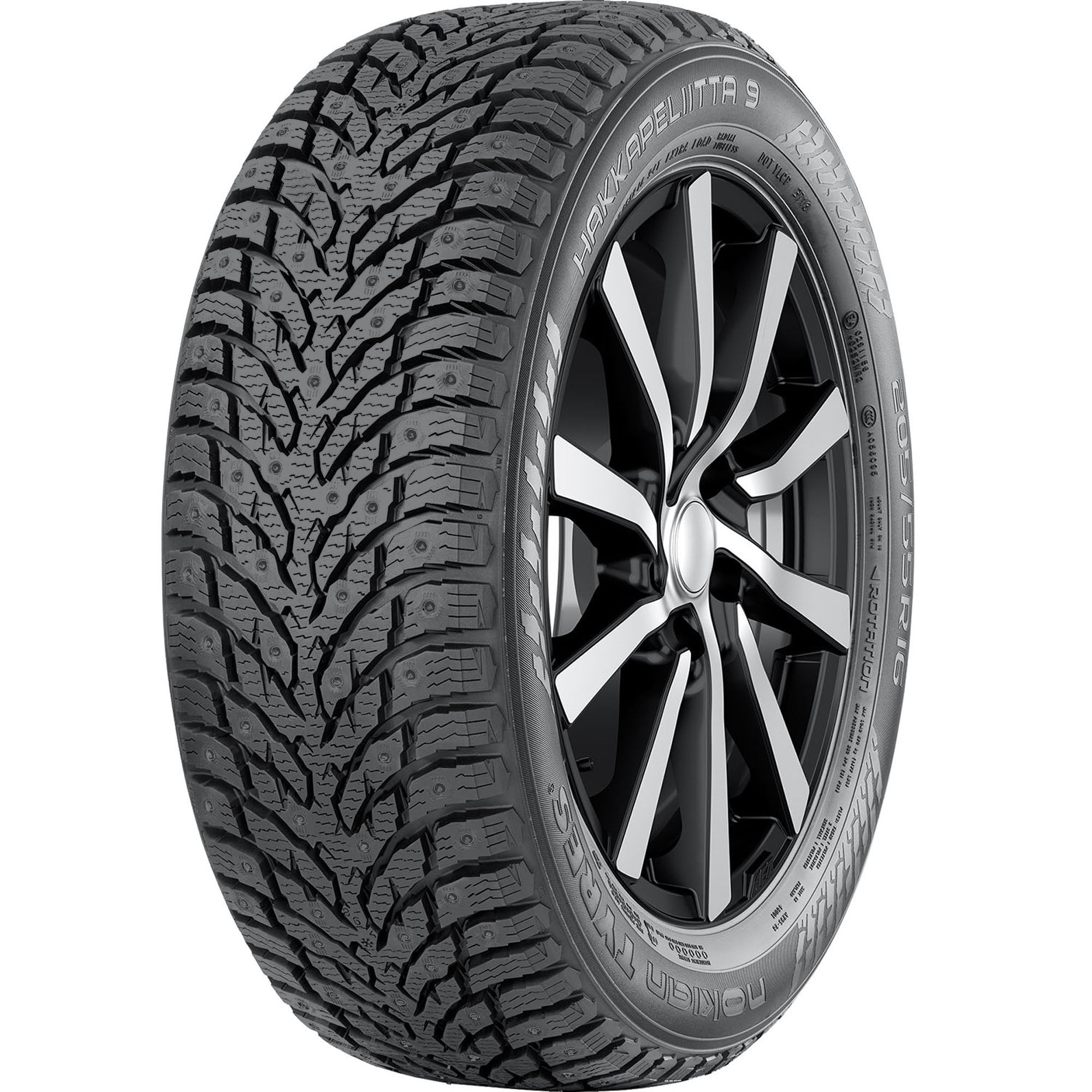 Nokian Hakkapeliitta 9 Studded Winter 225/45R18 95T XL Passenger Tire