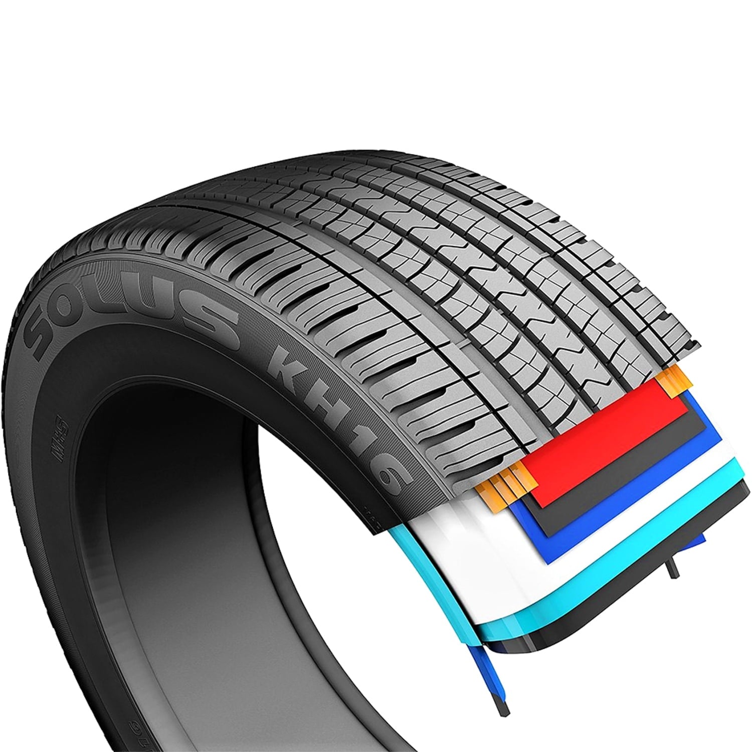 Kumho Tire Kumho Solus KH16 All Season P205/55R16 89H Passenger Tire