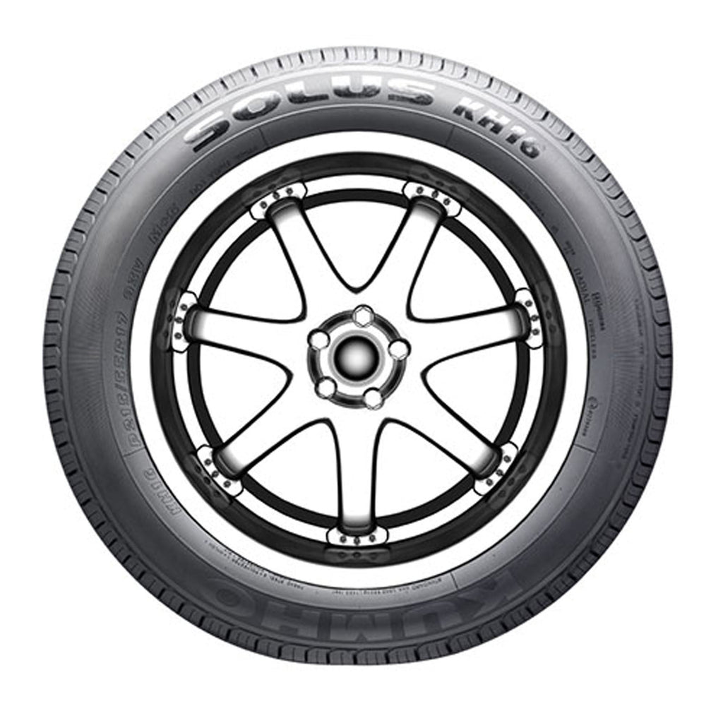 Kumho Tire Kumho Solus KH16 All Season P205/60R16 91H Passenger Tire Fits: 2000-02 Toyota Camry XLE, 2018-22 Nissan Kicks S