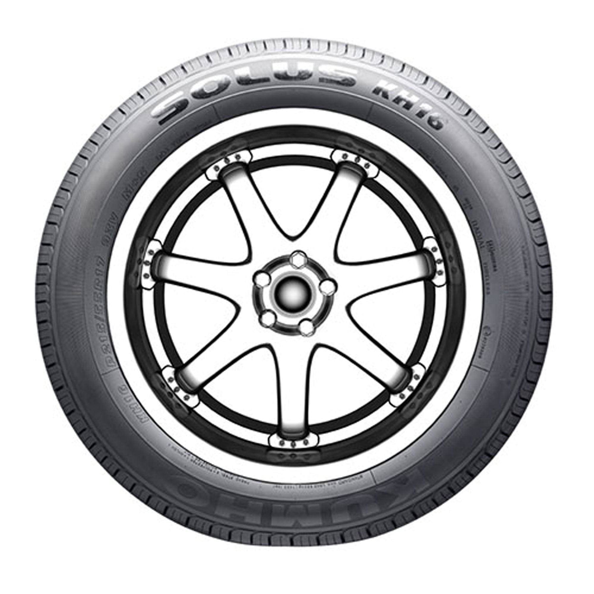 Kumho Tire Kumho Solus KH16 All Season P205/60R16 91H Passenger Tire Fits: 2000-02 Toyota Camry XLE, 2018-22 Nissan Kicks S