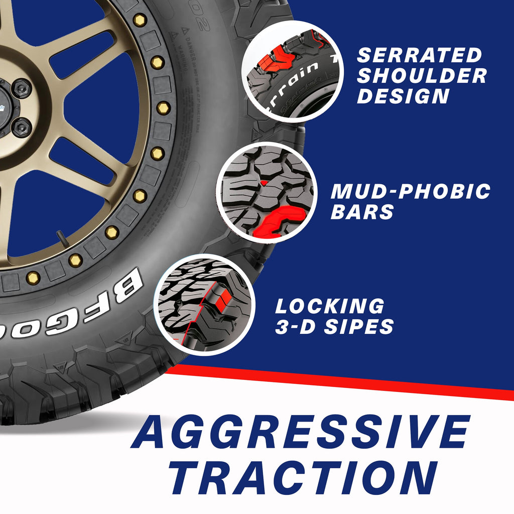BFGoodrich All-Terrain T/A KO2 All-Season LT235/85R16/E 120/116S Tire