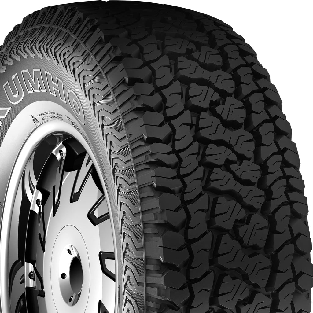Kumho Tire Kumho Road Venture AT51 All Terrain LT265/75R16 123/120R E Light Truck Tire