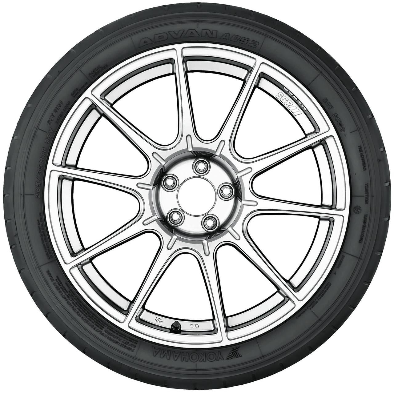 Yokohama Advan A052 UHP Summer 295/30R18 98Y XL Passenger Tire