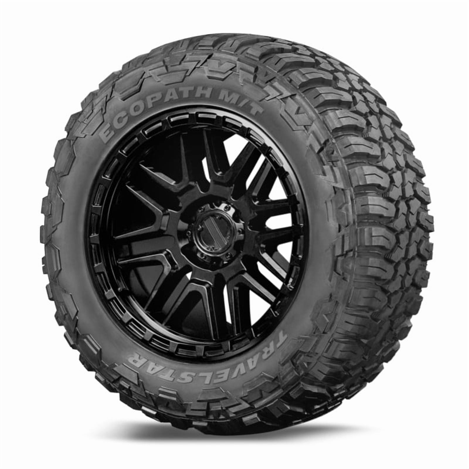 Travelstar EcoPath M/T 33X12.50R20 10 PR Load Range E 114Q SUV Light Truck Mud Terrain Tire 33/12.50/20(Tire Only)