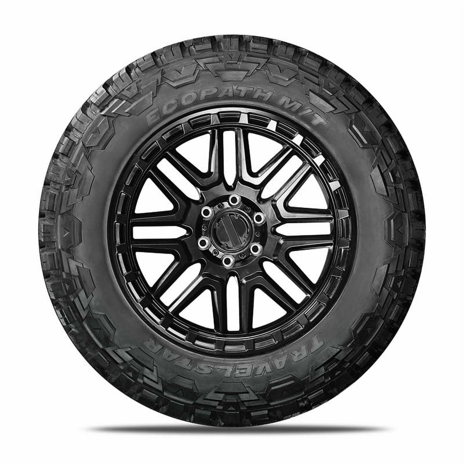 Travelstar EcoPath M/T 33X12.50R20 10 PR Load Range E 114Q SUV Light Truck Mud Terrain Tire 33/12.50/20(Tire Only)