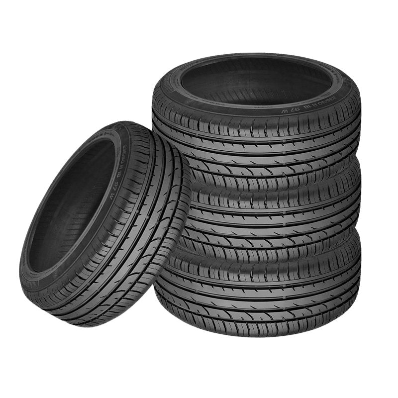 Continental ContiPremiumContact 2 205/55R17 91 V Tire Fits: 2019-21 Volkswagen Jetta Execline, 2018-23 Nissan Kicks SR
