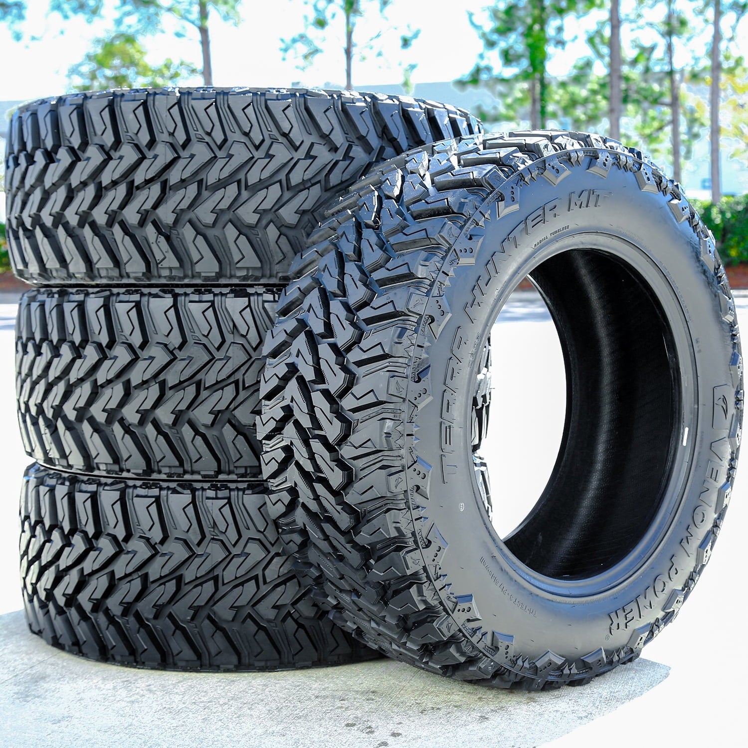 Venom Power Terra Hunter M/T 35X13.50R20 126Q F 12 Ply mud Light Truck Tire