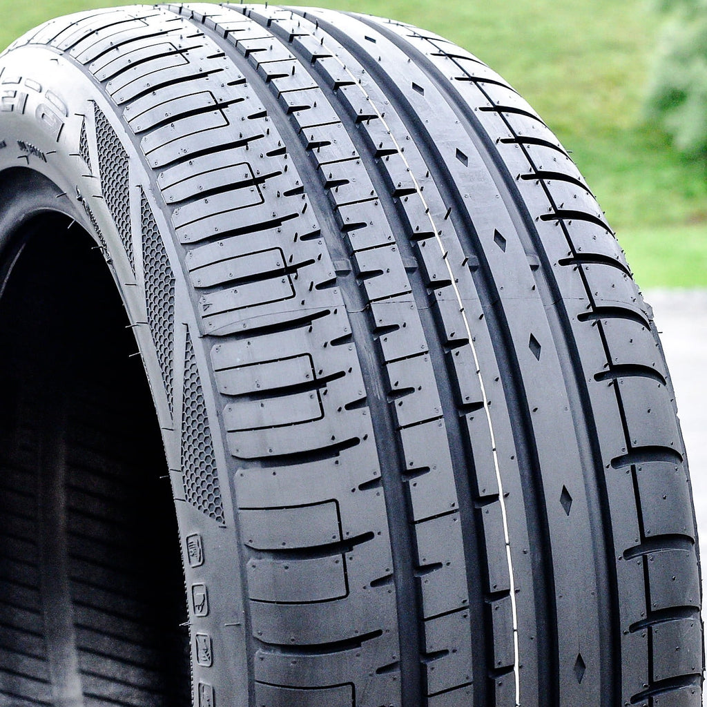 Accelera Phi-R 245/50ZR18 245/50R18 104W XL A/S High Performance Tire Fits: 2006-07 Buick Lucerne CXS, 2008-11 Buick Lucerne Super