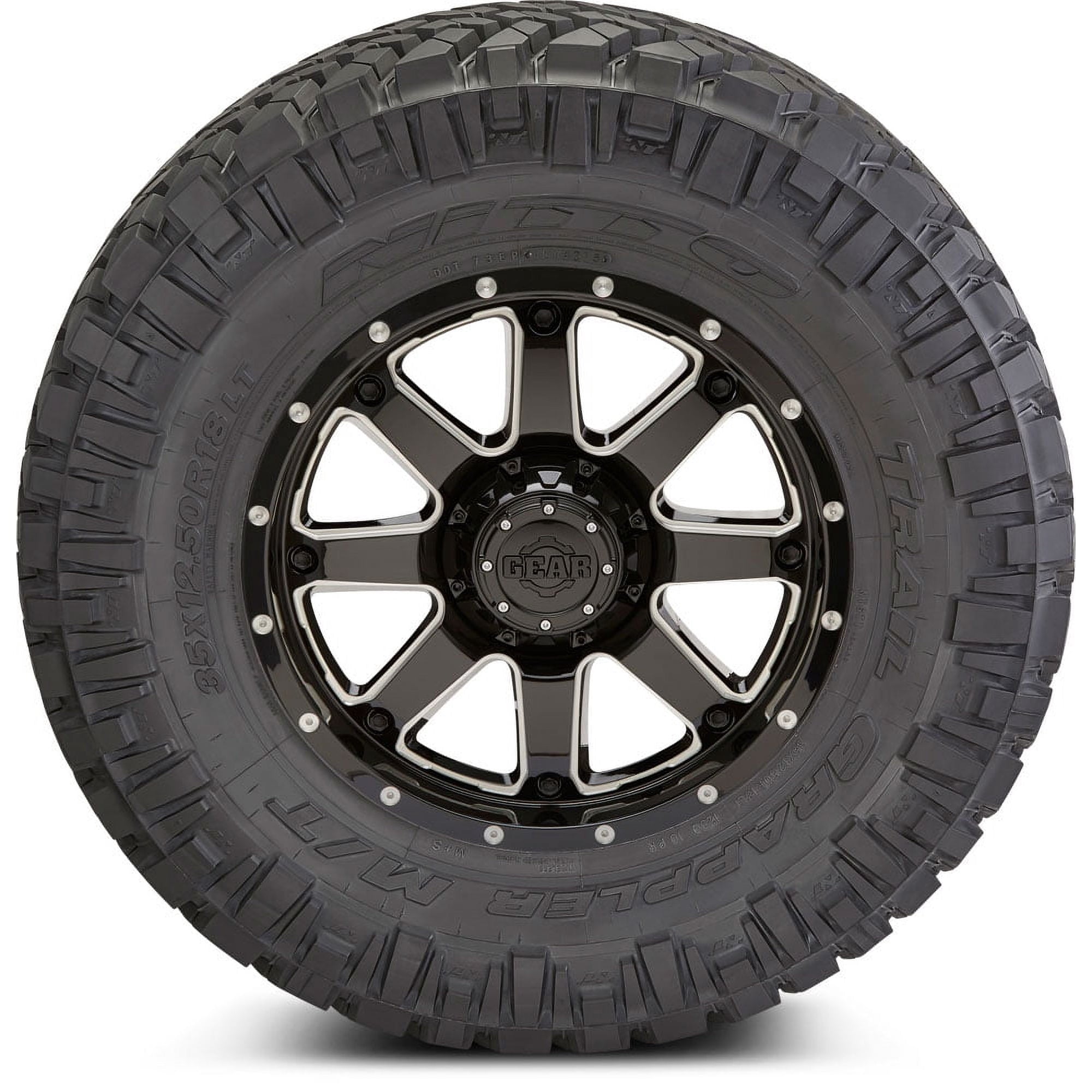 Nitto Trail Grappler M/T Mud Terrain LT33X12.50R18 122Q F Light Truck Tire