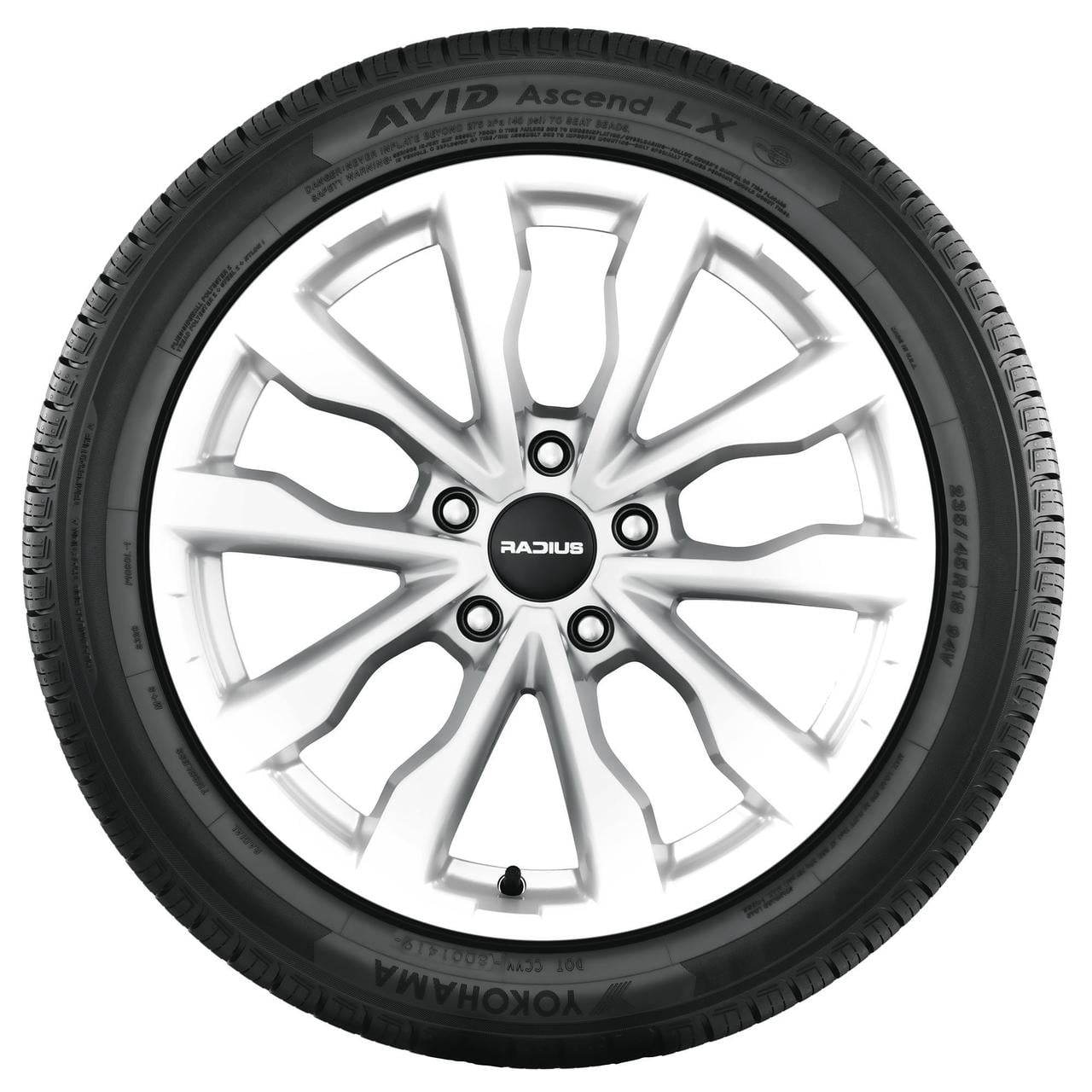 Yokohama Avid Ascend LX All Season 185/60R15 84H Passenger Tire