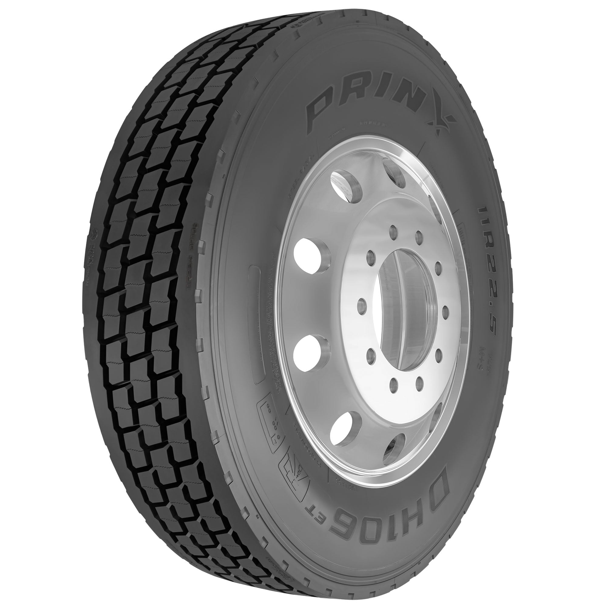 Prinx DH106 285/75R24.5 144/141L G Commercial Tire
