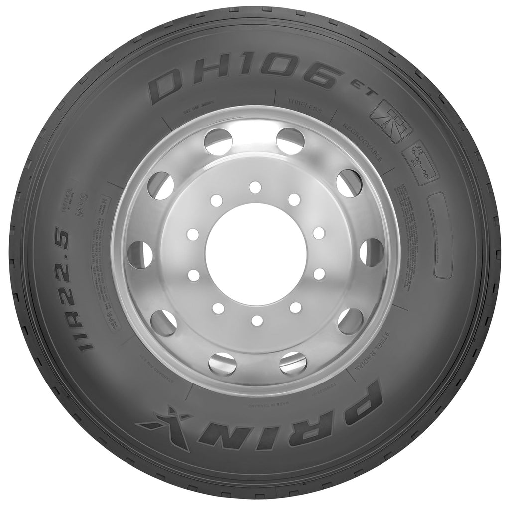 Prinx DH106 285/75R24.5 144/141L G Commercial Tire