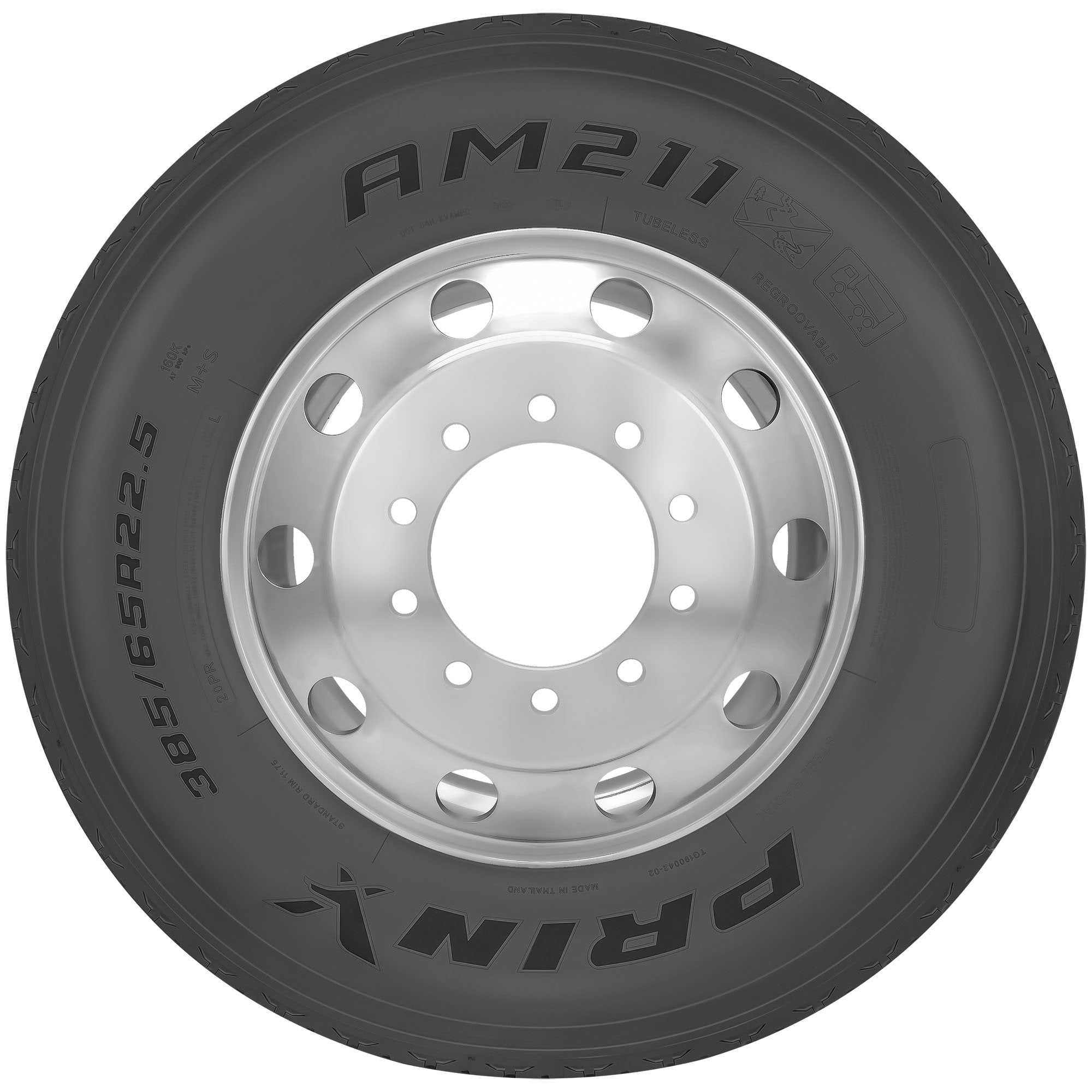 Prinx AM211 425/65R22.5 L/20PLY Commercial Tire