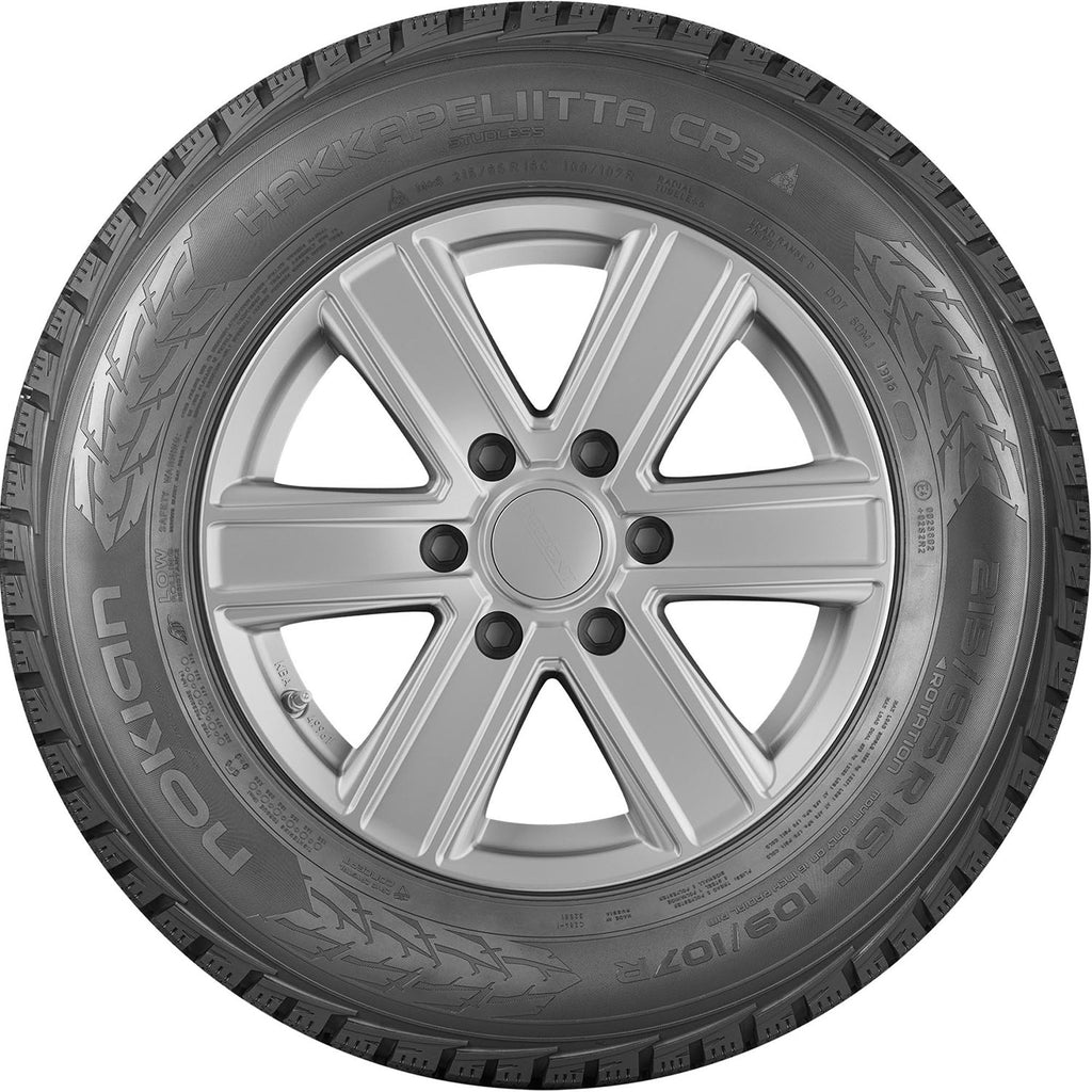 Nokian Hakkapeliitta CR3 Winter 195/75R16C 107/105R D Light Truck Tire