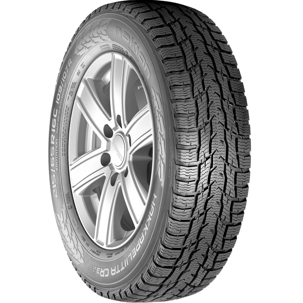 Nokian Hakkapeliitta CR3 Winter 195/75R16C 107/105R D Light Truck Tire
