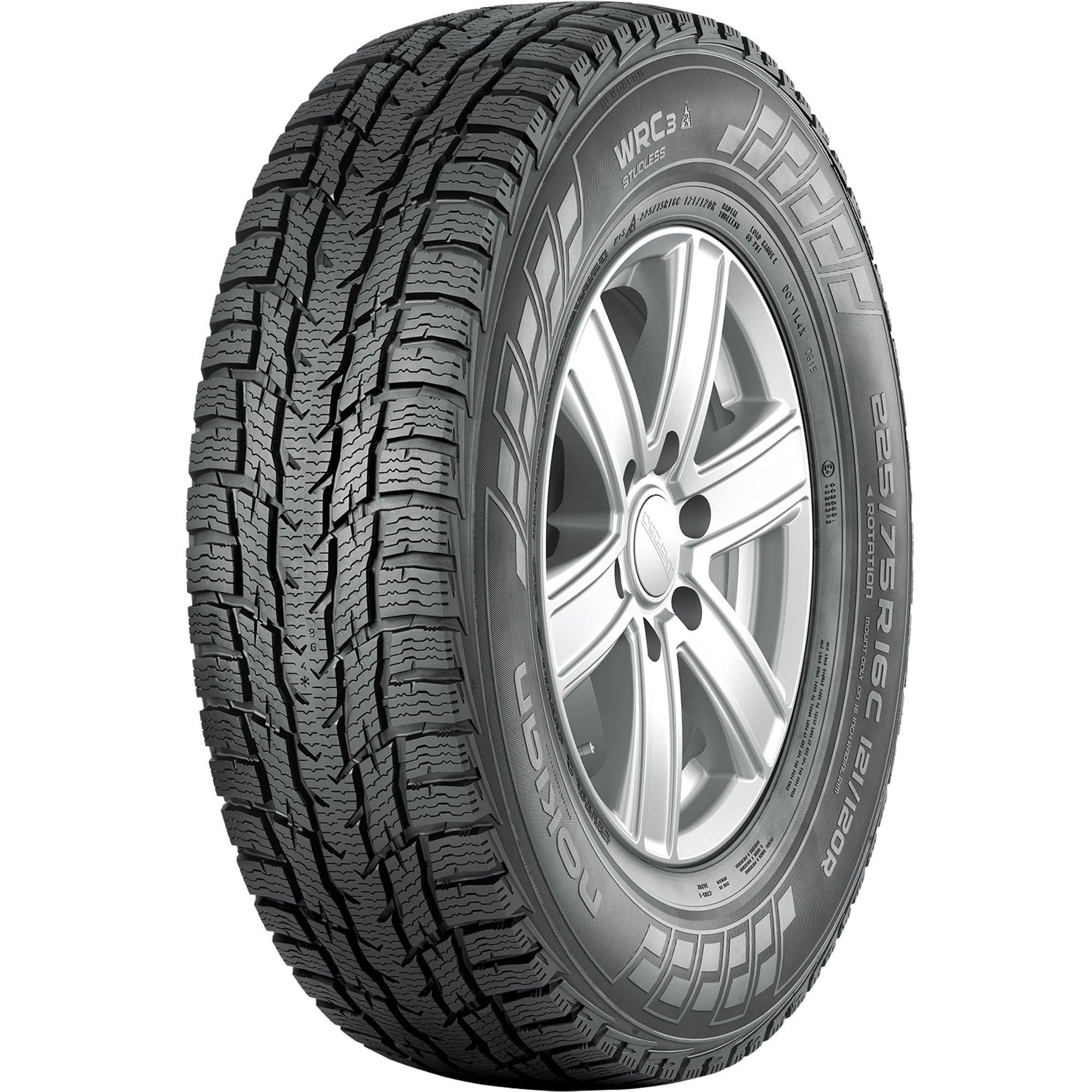 Nokian WR C3 All Weather 215/75R16C 116/114S E Light Truck Tire