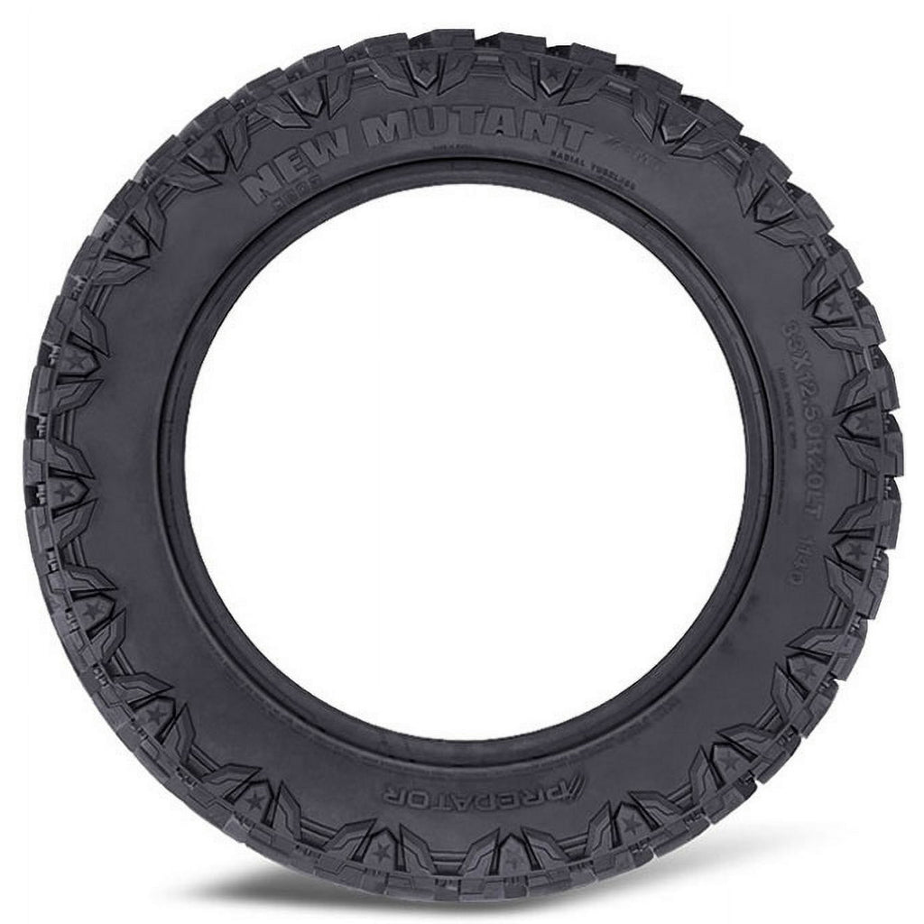 Predator New Mutant X-MT Mud Terrain LT33X12.50R20 114Q E Light Truck Tire