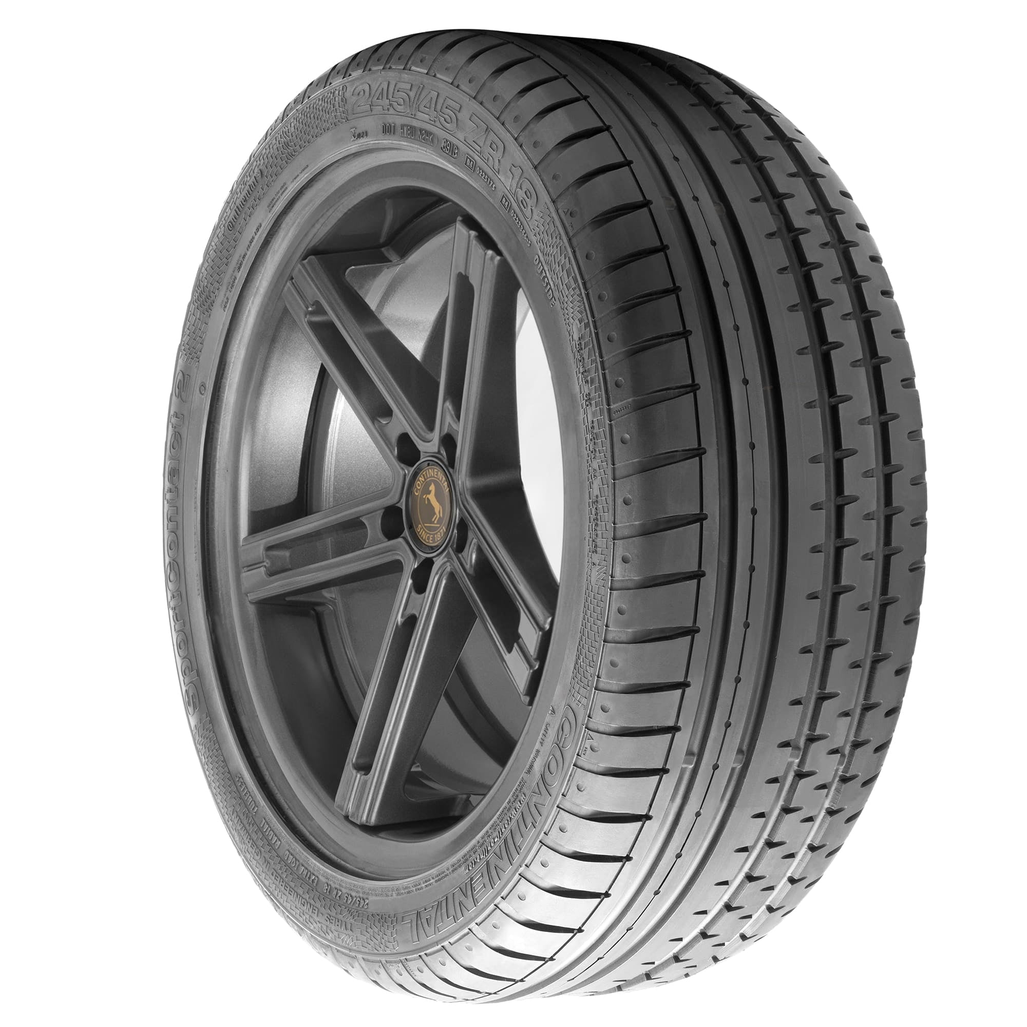 Continental ContiSportContact 2 UHP Summer 245/45R18 100W XL Passenger Tire