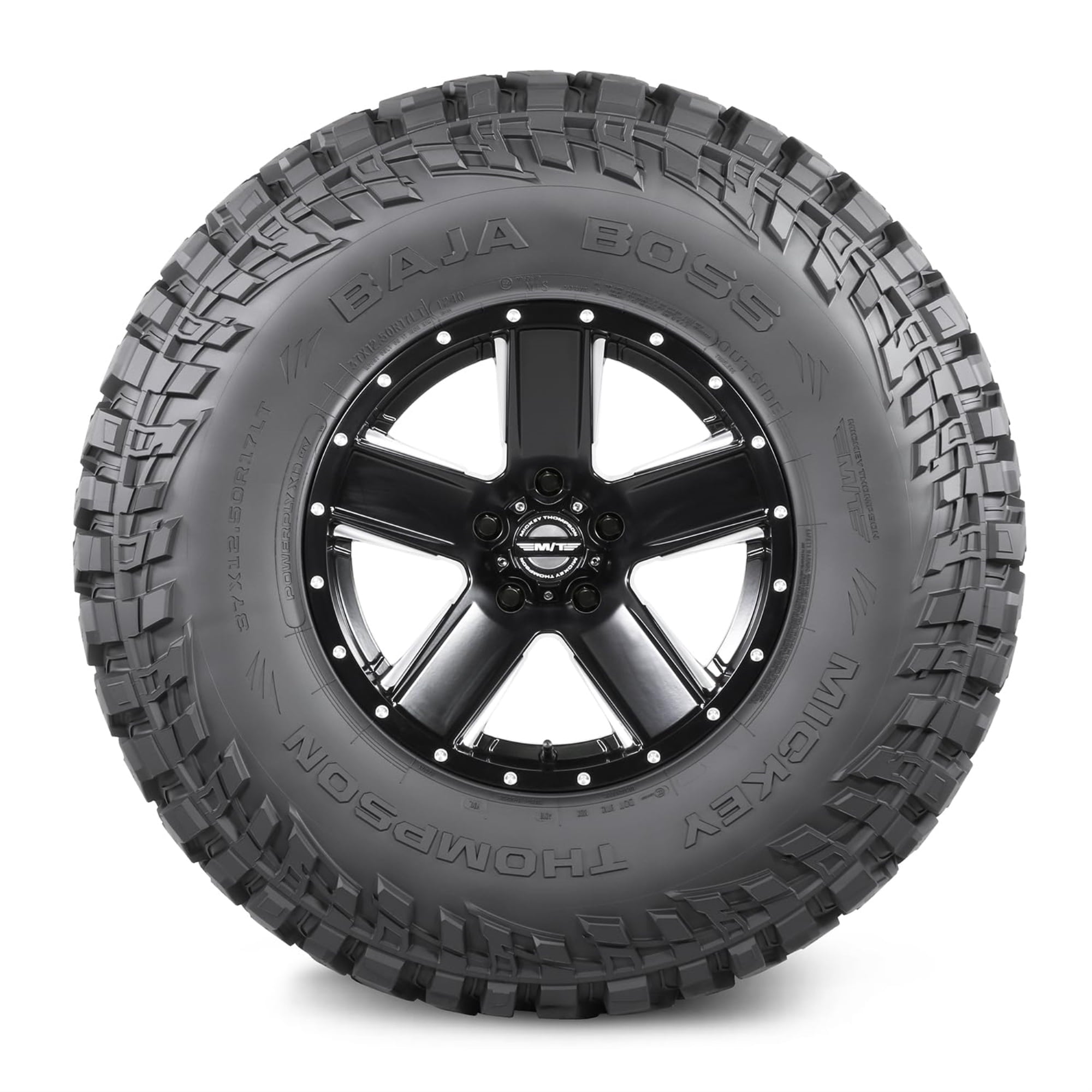 Mickey Thompson Baja Boss M/T Mud Terrain LT37X14.50R20 128Q E Light Truck Tire