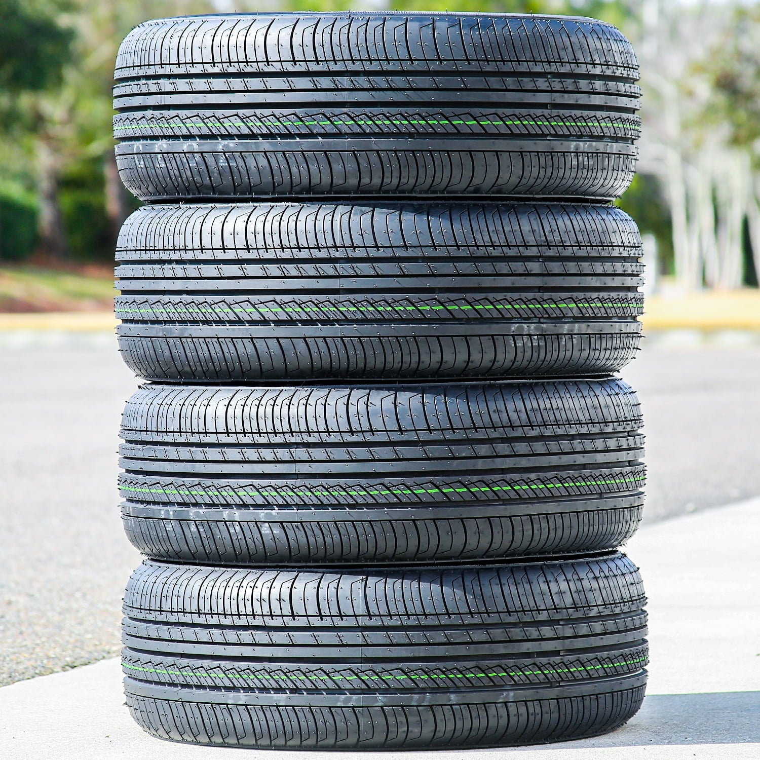 Pair of 2 Forceum Ecosa 195/65R15 91H a/s All Season Tires