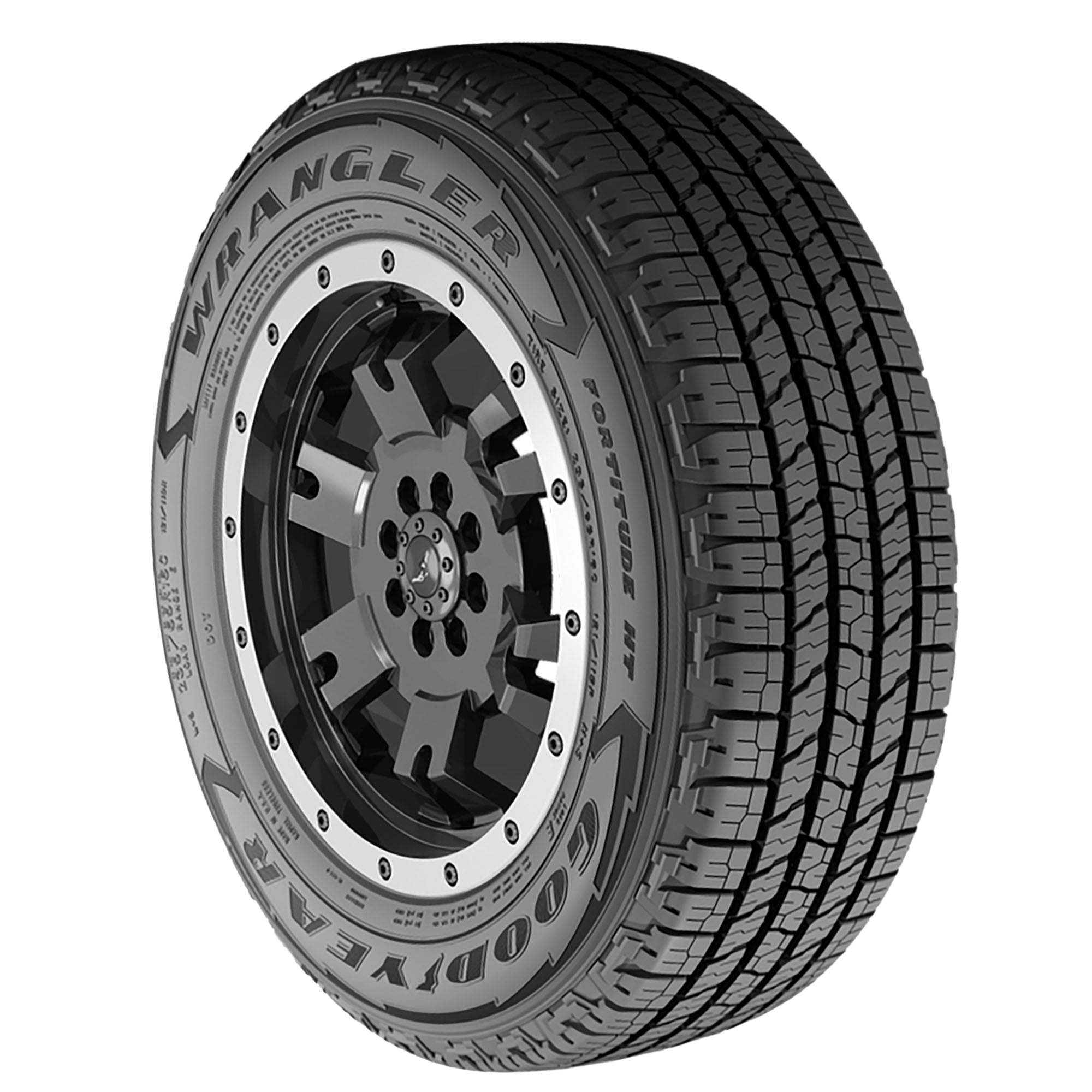 Goodyear Wrangler Fortitude HT All Terrain 235/65R16C 121/119R E Light Truck Tire