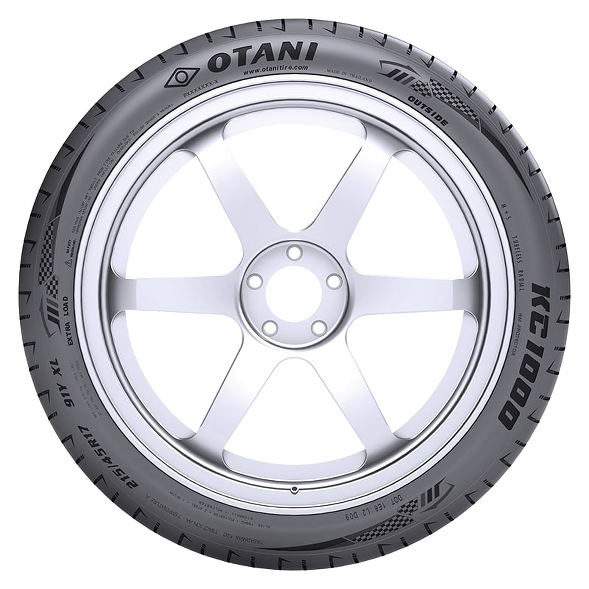 Otani KC1000 UHP Summer 225/45ZR19 96Y XL Passenger Tire