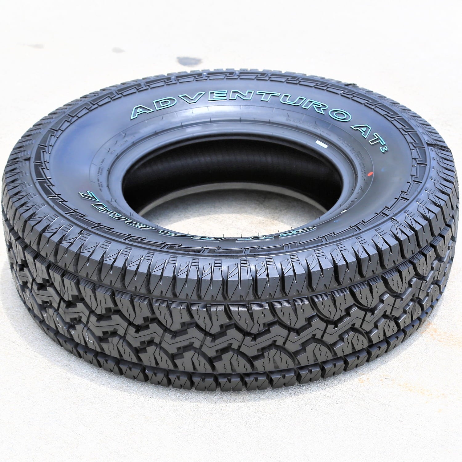 GT Radial Adventuro AT3 All Terrain LT265/75R16 123/120S E Light Truck Tire Fits: 1996-99 Chevrolet Tahoe Base, 2000-02 Dodge Ram 2500 Base