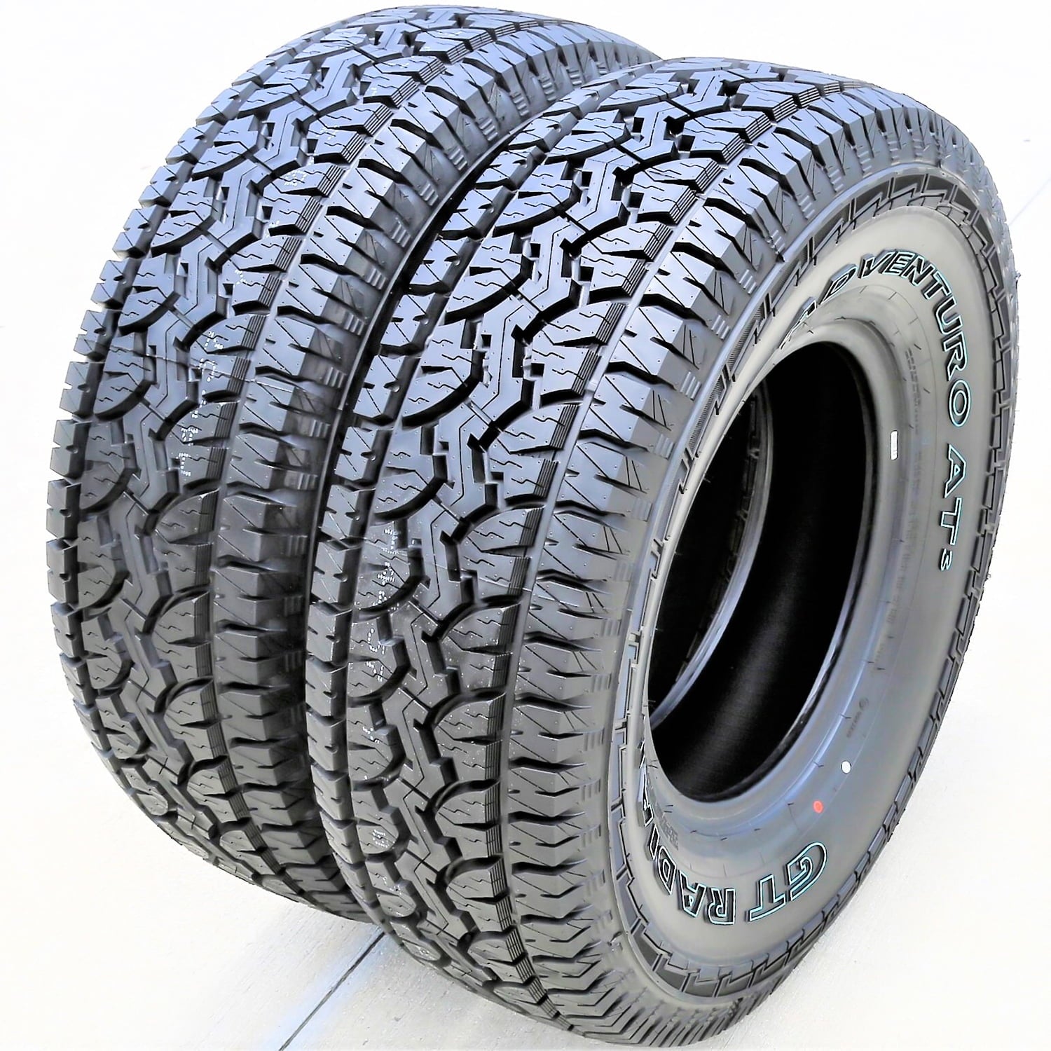 GT Radial Adventuro AT3 All Terrain LT265/75R16 123/120S E Light Truck Tire Fits: 1996-99 Chevrolet Tahoe Base, 2000-02 Dodge Ram 2500 Base
