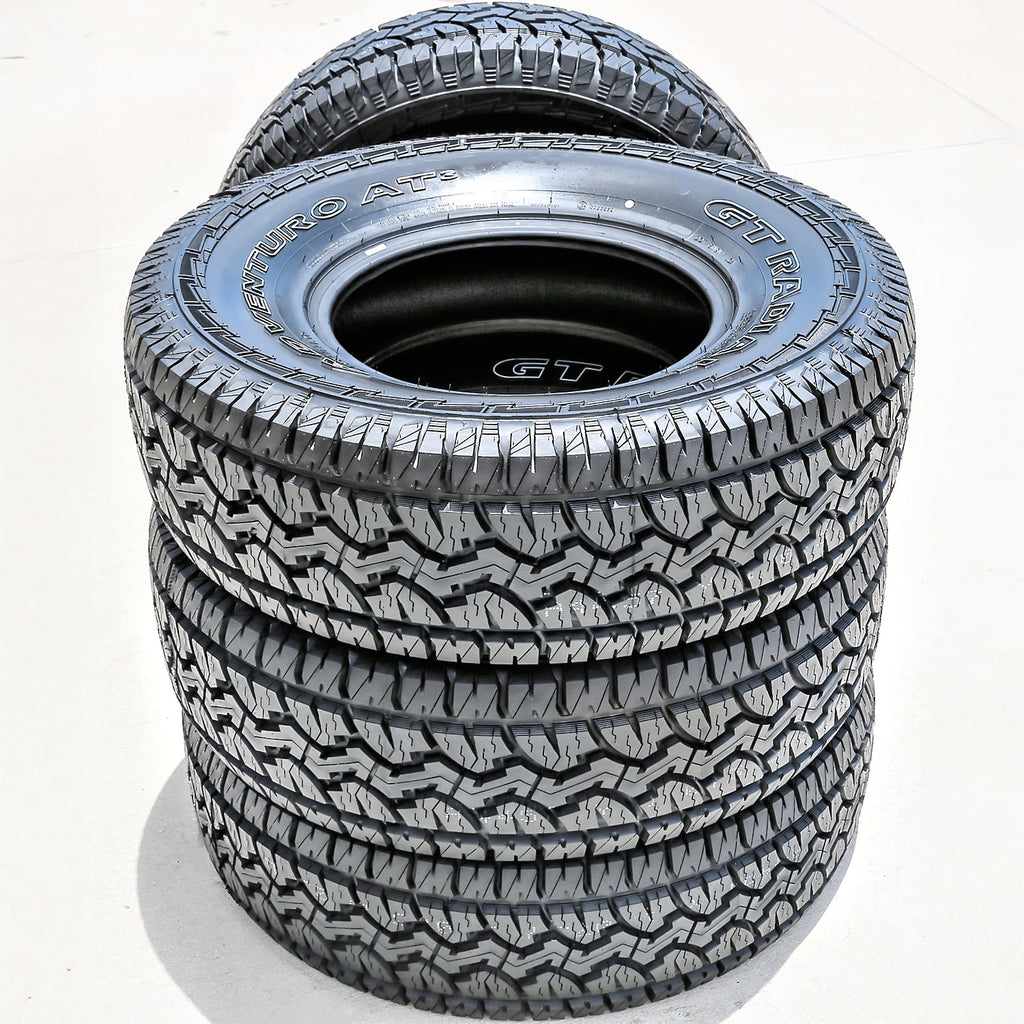 GT Radial Adventuro AT3 All Terrain LT265/75R16 123/120S E Light Truck Tire Fits: 1996-99 Chevrolet Tahoe Base, 2000-02 Dodge Ram 2500 Base
