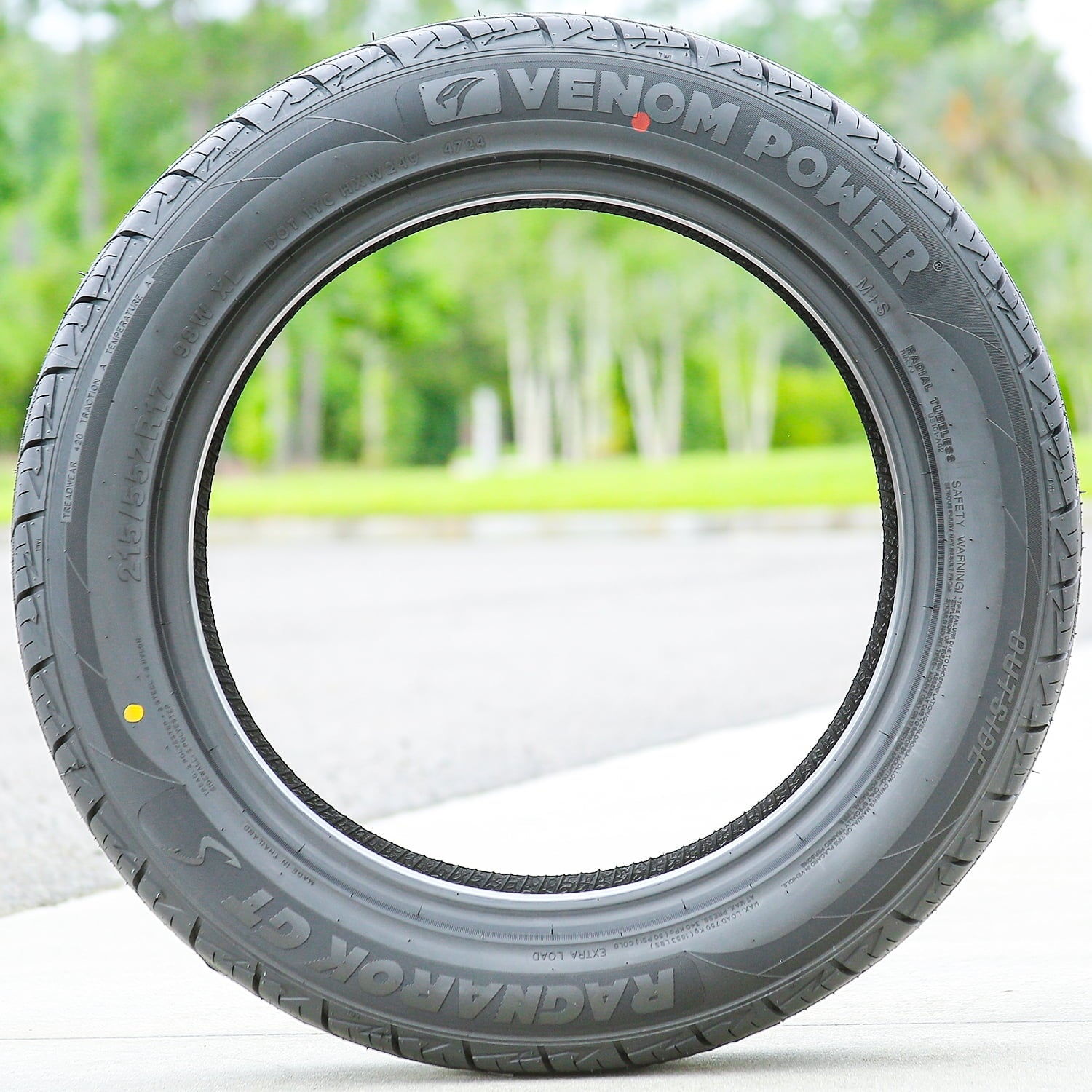 Venom Power Ragnarok GTS 215/55ZR17 215/55R17 98W XL High Performance a/s All Season Tire