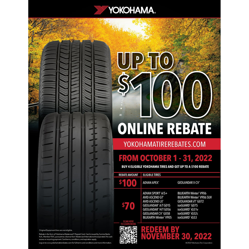 Yokohama Geolandar AT G015 255/55R18 109 H Tire Fits: 2014-15 BMW X5 sDrive35i, 2007-13 Acura MDX Base