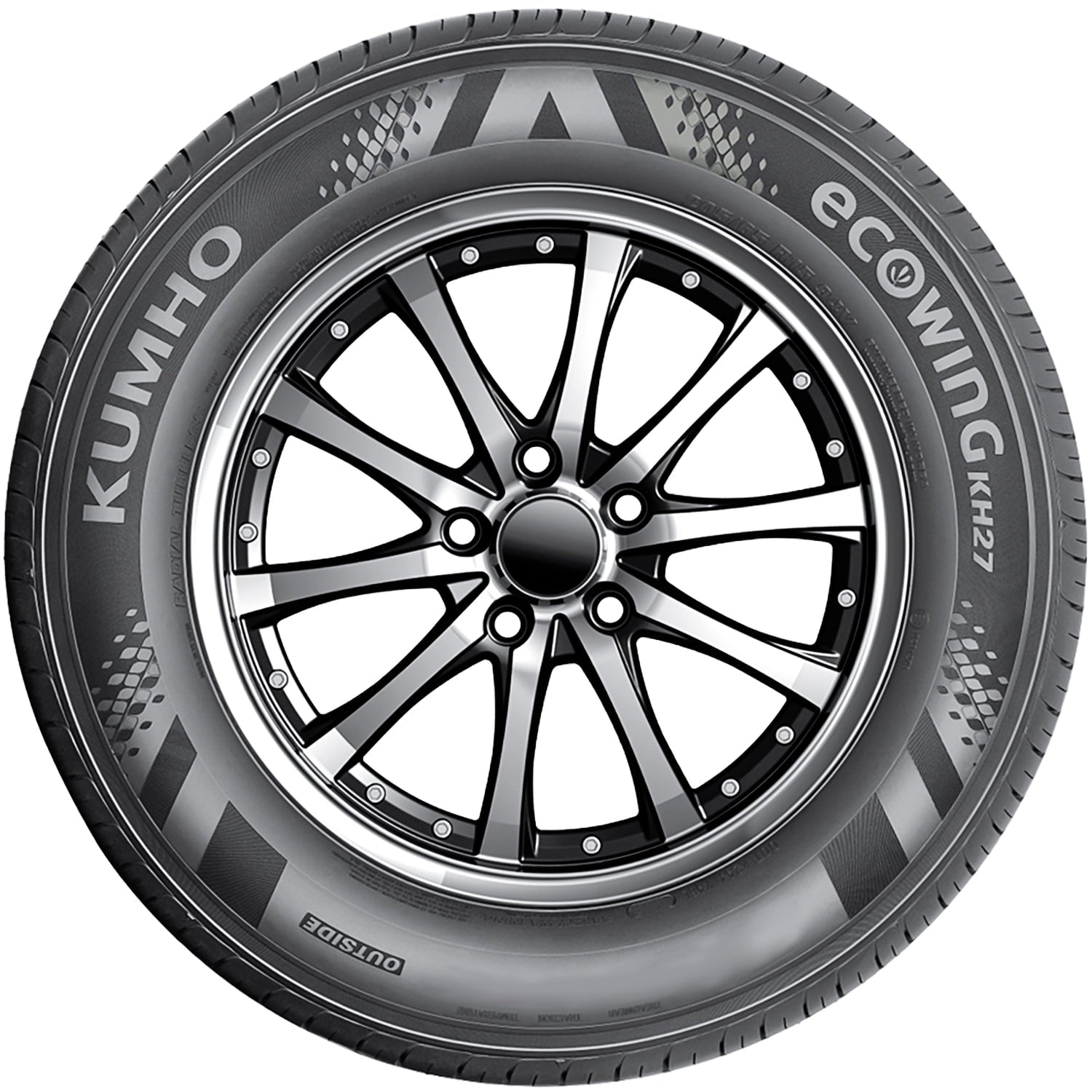 Kumho Tire Kumho Ecowing ES01 KH27 195/55R16 87V a/s All Season Tire