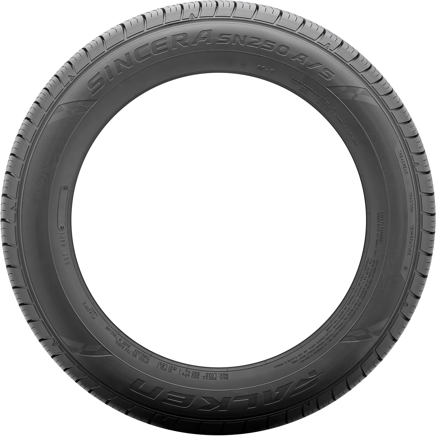Falken Sincera SN250 A/S All-Season 215/65R17 99T Passenger Tire