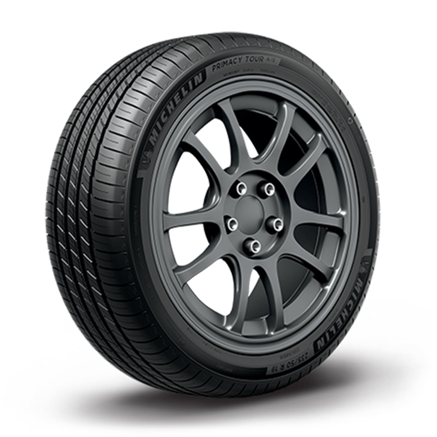 Michelin Primacy Tour A/S All-Season 245/45R18 96V Tire Fits: 2016-23 Chevrolet Malibu LT, 2009-14 Acura TL SH-AWD