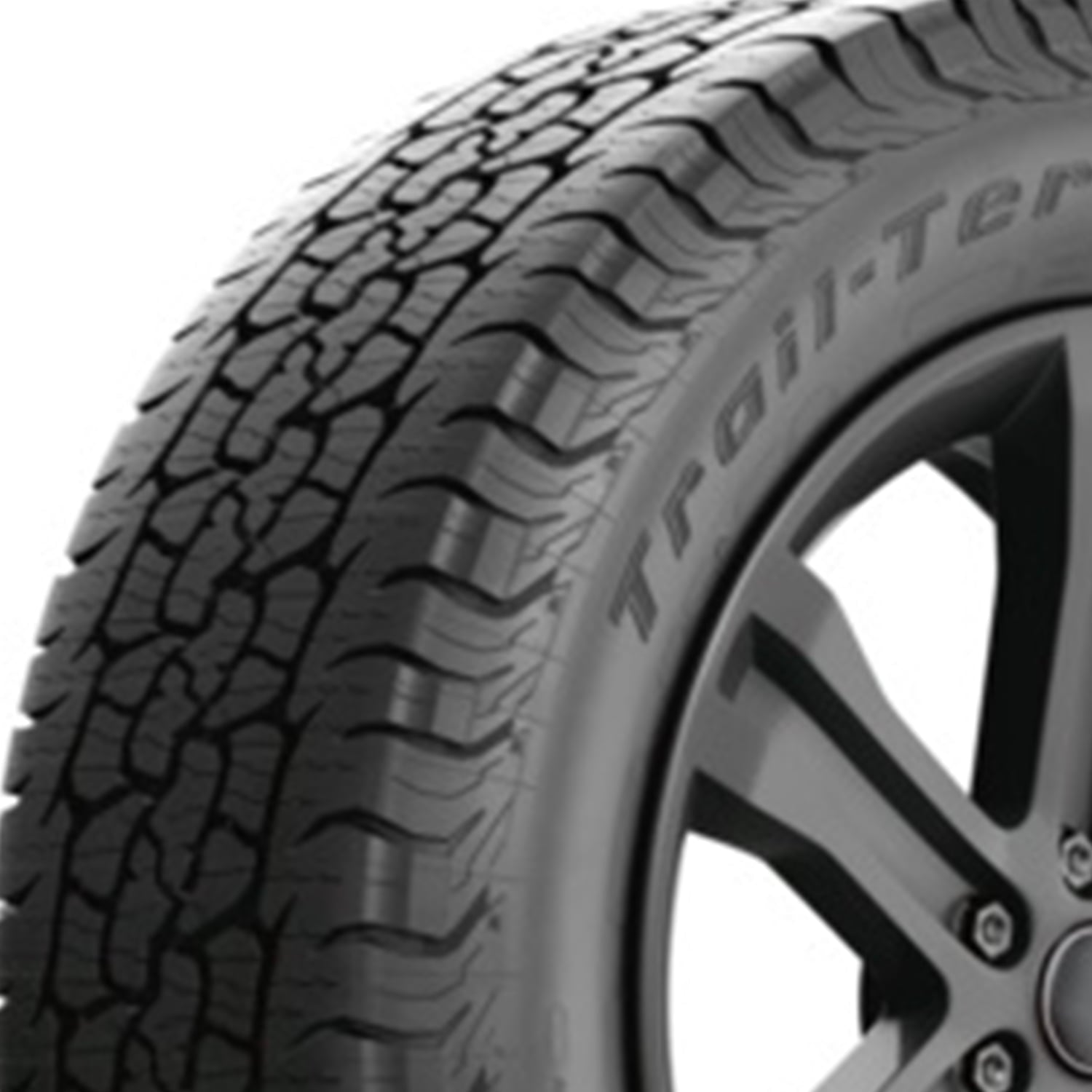 BFGoodrich Trail-Terrain T/A All Terrain 225/60R18 100H Passenger Tire Fits: 2018-23 Chevrolet Equinox LT, 2017-18 Subaru Outback 3.6R Touring