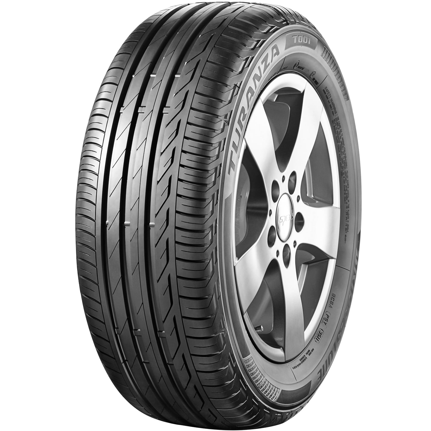 Bridgestone Turanza T001 215/55R17 94V ao Performance Summer Tire