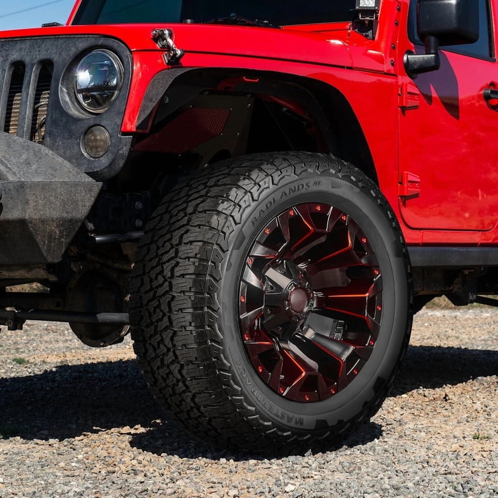 Mastertrack Badlands AT All Terrain LT225/75R16 10 Ply E 115S SUV Light Truck Tire 225/75/16(Tire Only)