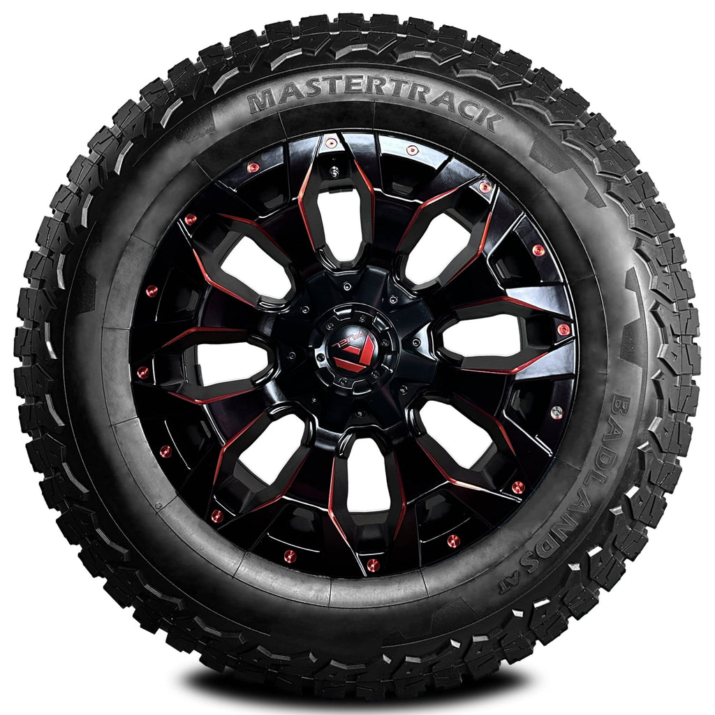 Mastertrack Badlands AT All Terrain LT235/85R16 10 Ply E 120S SUV Light Truck Tire 235/85/16(Tire Only)