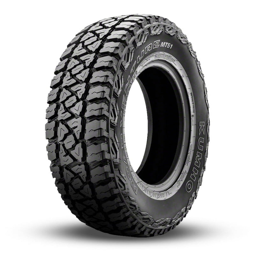 Kumho Tire Kumho Road Venture MT51 Mud Terrain LT225/75R16 115/112Q E Light Truck Tire Fits: 2000-01 Dodge Ram 2500 Base, 1990-95 Chevrolet K1500 WT