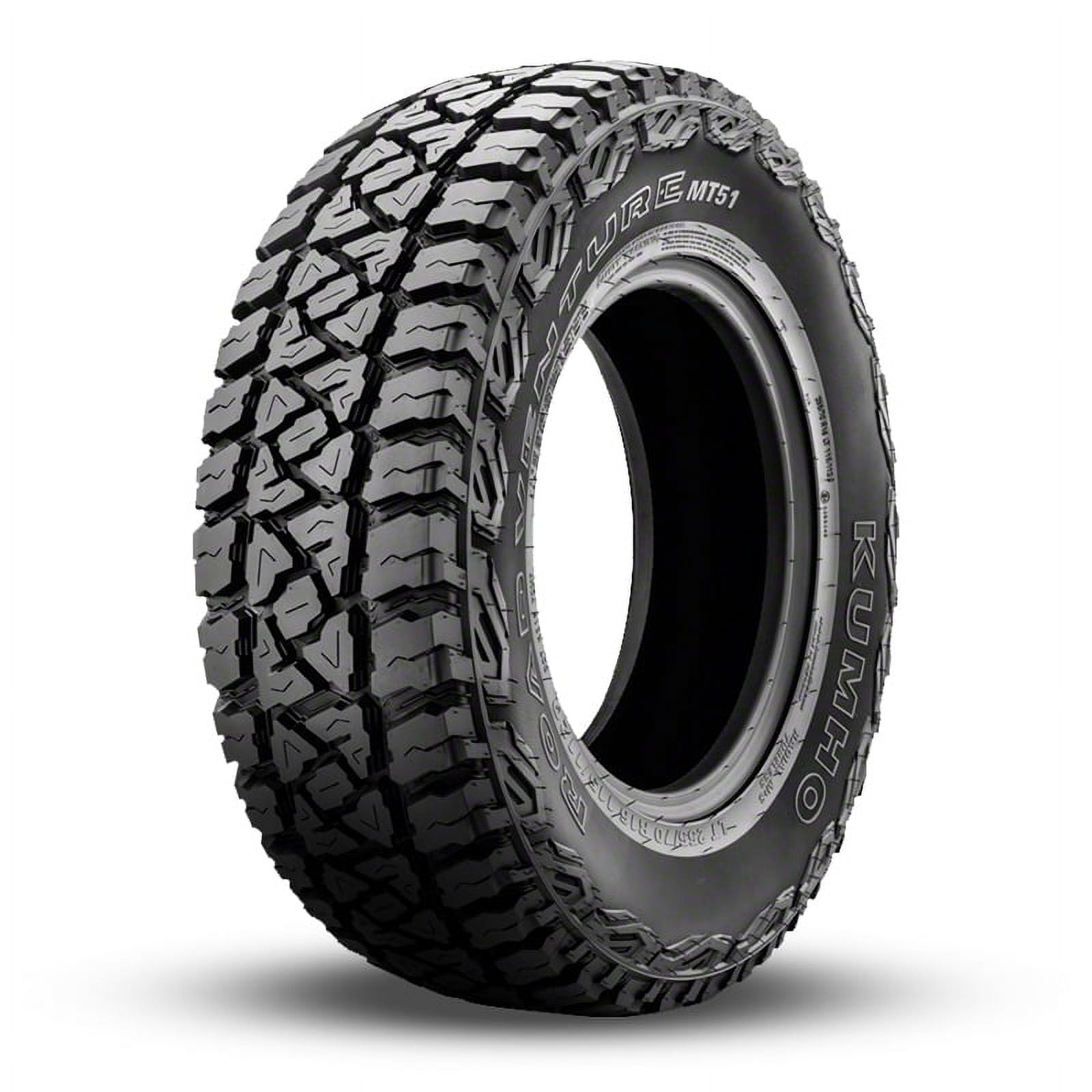 Kumho Tire Kumho Road Venture MT51 Mud Terrain LT225/75R16 115/112Q E Light Truck Tire Fits: 2000-01 Dodge Ram 2500 Base, 1990-95 Chevrolet K1500 WT