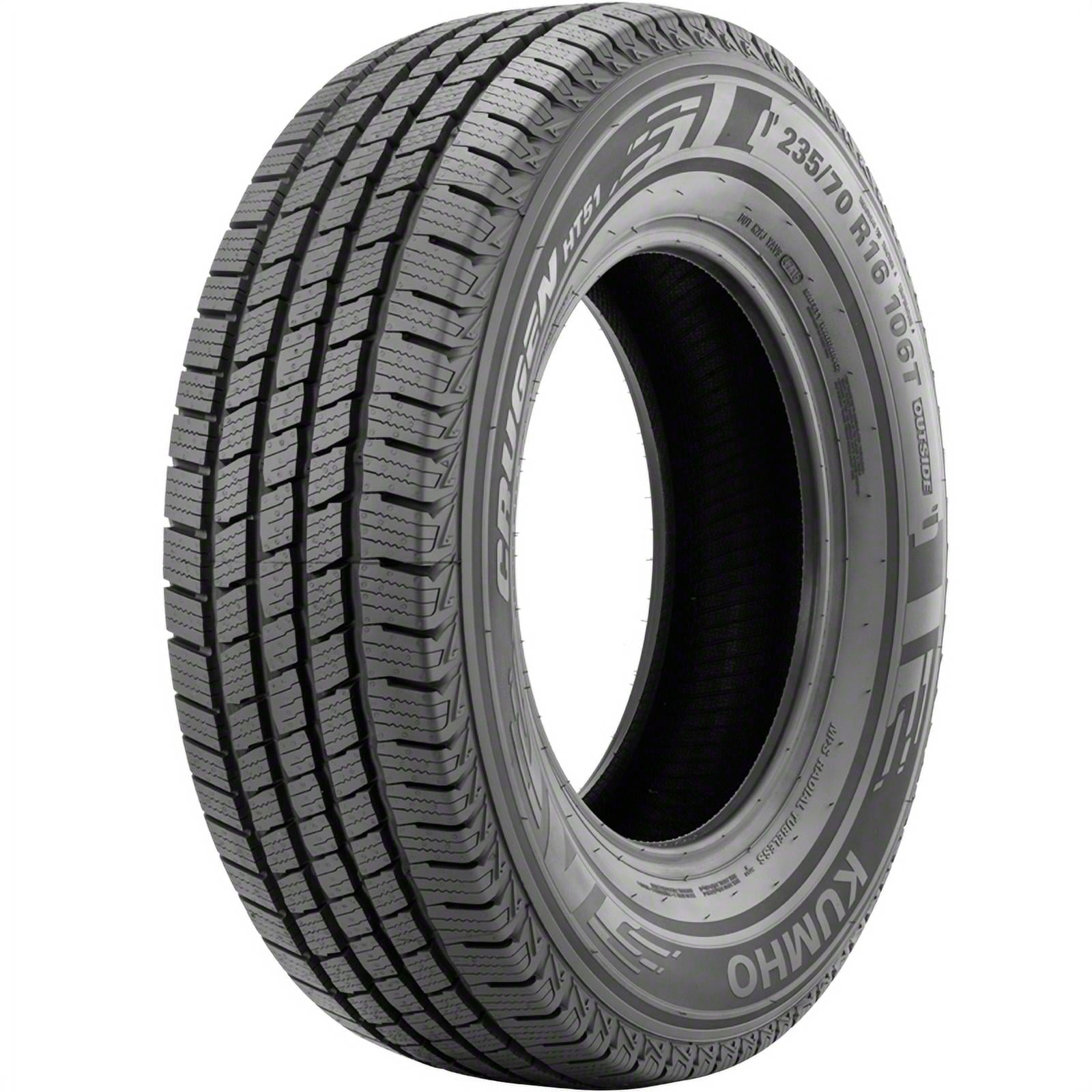 Kumho Tire Kumho Crugen HT51 All-Season Tire - 275/60R20 114T Fits: 2016-18 Ram 1500 HFE, 2019-20 Ram 1500 Classic Warlock