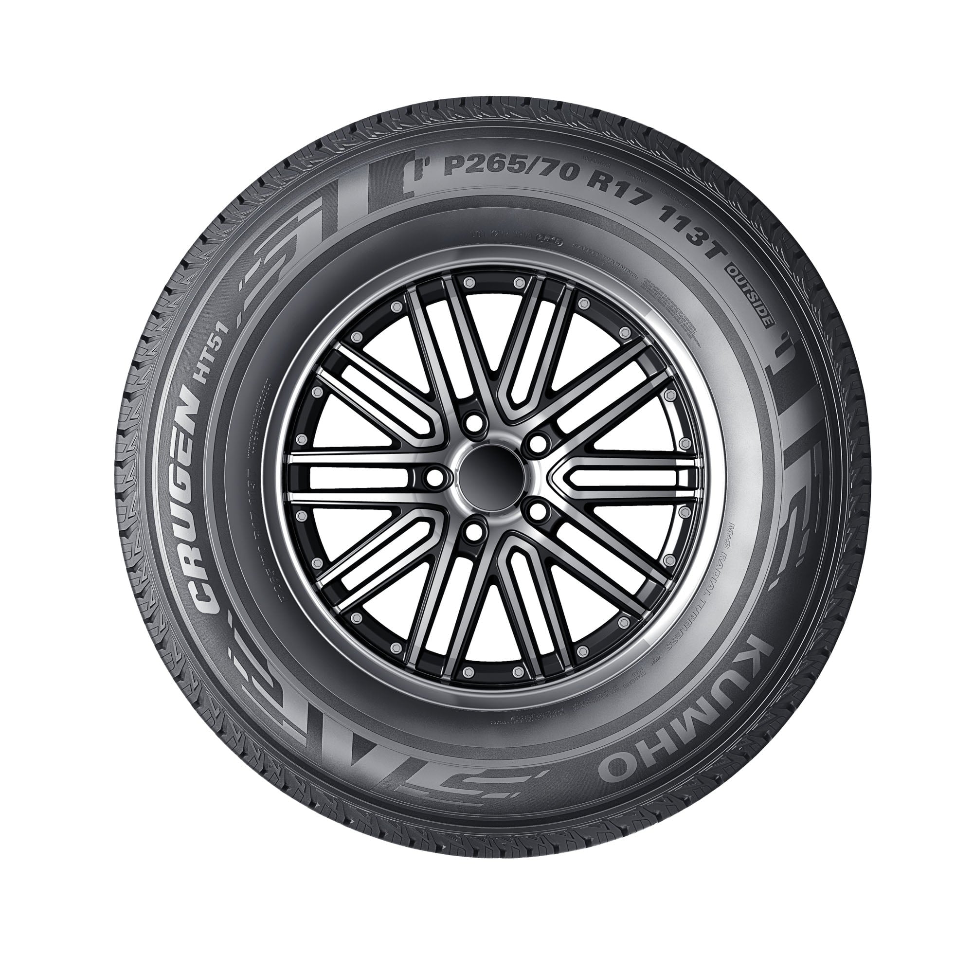Kumho Tire Kumho Crugen HT51 All Season P265/65R18 112T Light Truck Tire