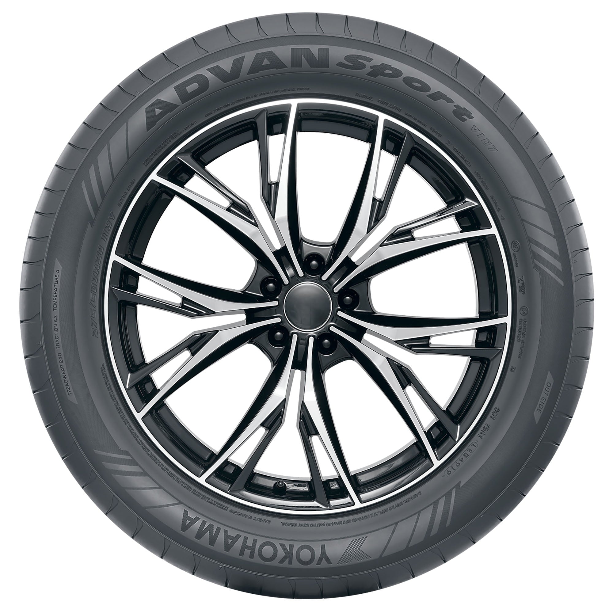 Yokohama Advan Sport V107D UHP 325/35ZR22 114Y XL Passenger Tire