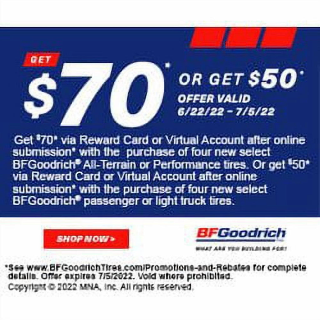 BFGoodrich Rugged Trail T/A All-Season 265/70R17 121 R Tire