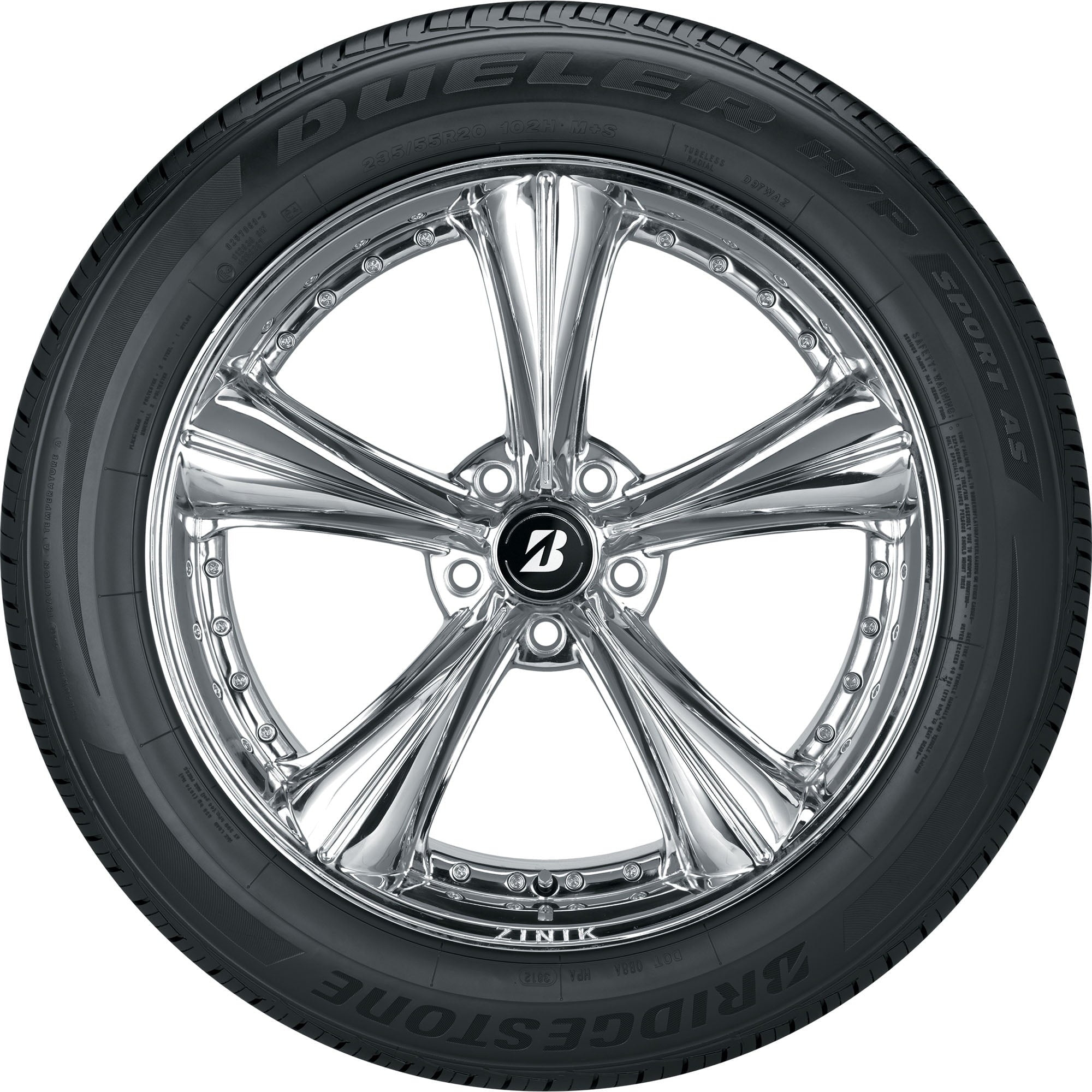 Bridgestone Dueler H/P Sport AS All Season 245/60R18 105H Passenger Tire