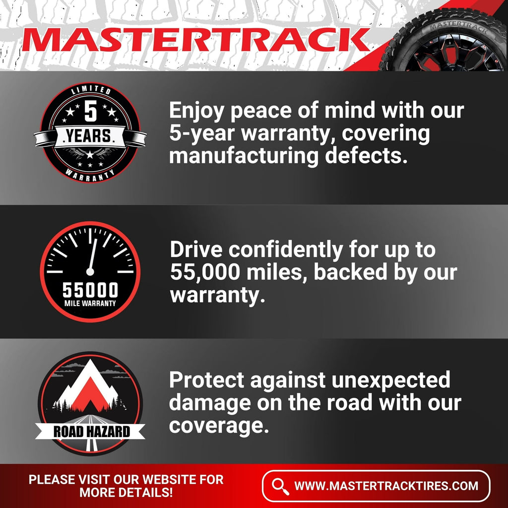 Mastertrack M-TRAC CUV All Season 285/45R22 114H XL Crossover CUV/SUV Tire 285/45/22(Tire Only)