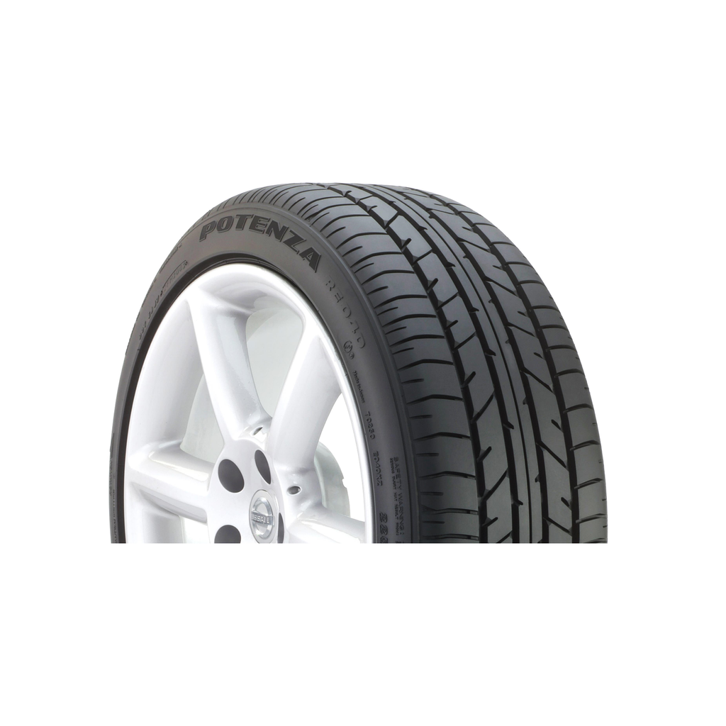 BRIDGESTONE POTENZA RE040 215/45ZR17 140 A A SUMMER TIRE Fits: 2009-11 Ford Focus SES, 2014-18 Kia Forte EX