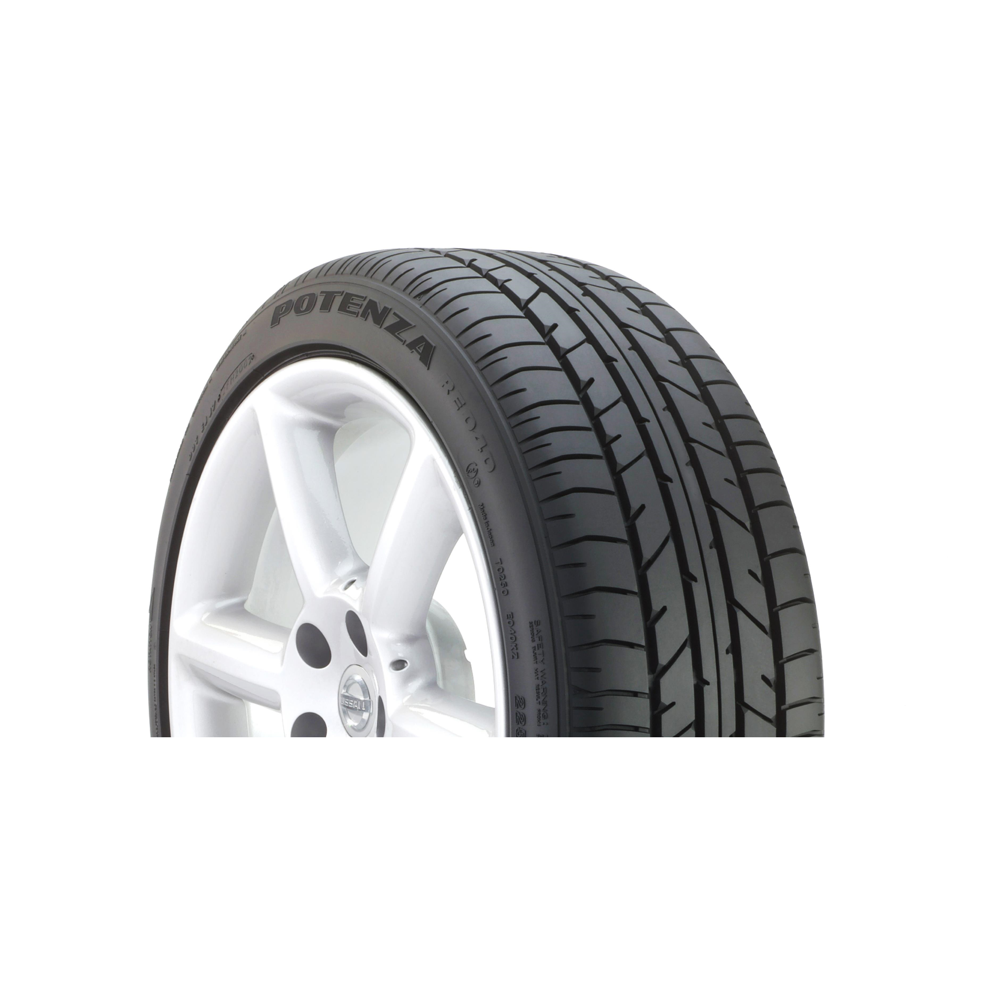 BRIDGESTONE POTENZA RE040 215/45ZR17 140 A A SUMMER TIRE Fits: 2009-11 Ford Focus SES, 2014-18 Kia Forte EX