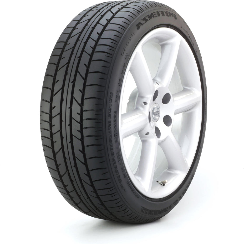 BRIDGESTONE POTENZA RE040 215/45ZR17 140 A A SUMMER TIRE Fits: 2009-11 Ford Focus SES, 2014-18 Kia Forte EX