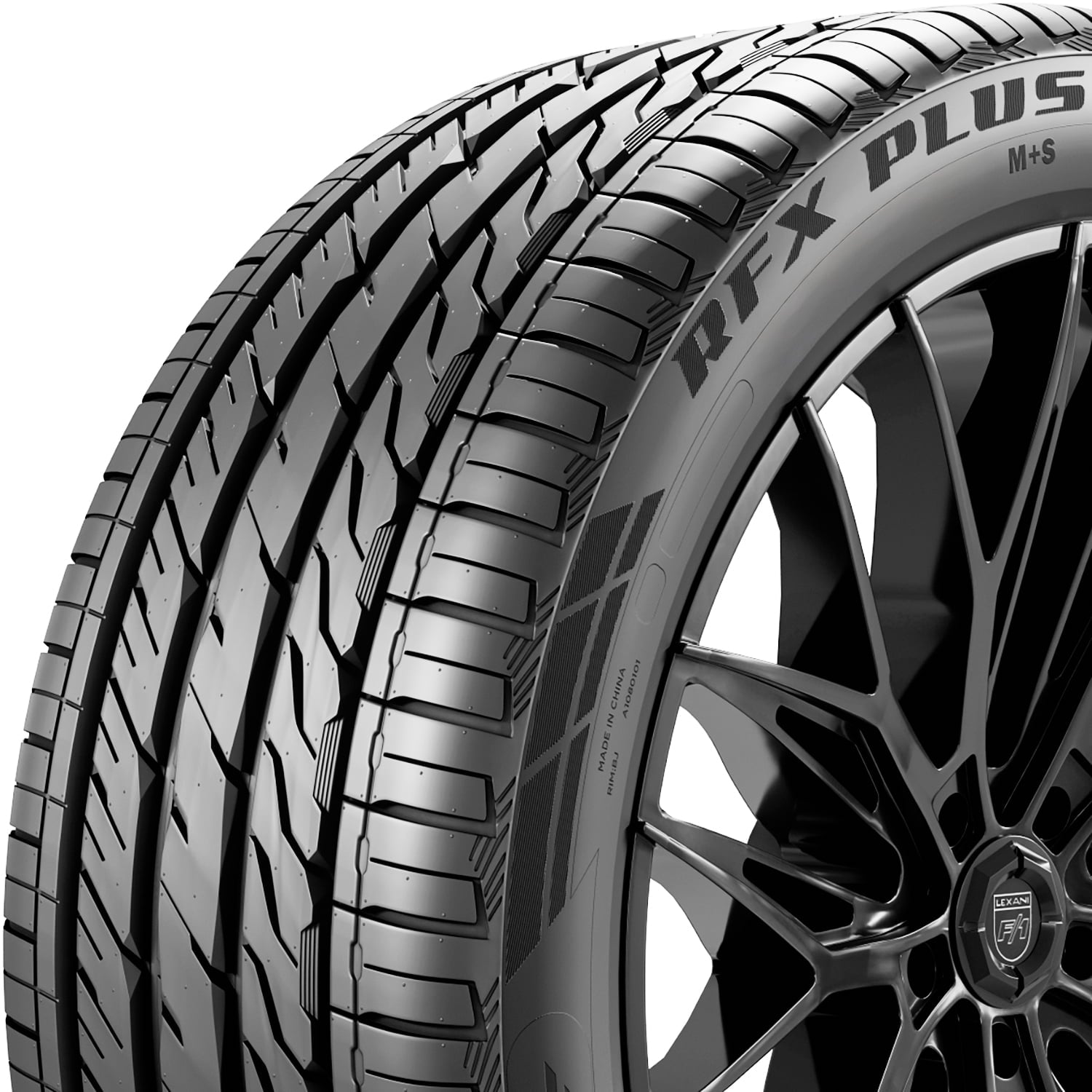 Lexani RFX Plus 205/40ZRF18 205/40R18 86W High Performance a/s All Season Run Flat Tire